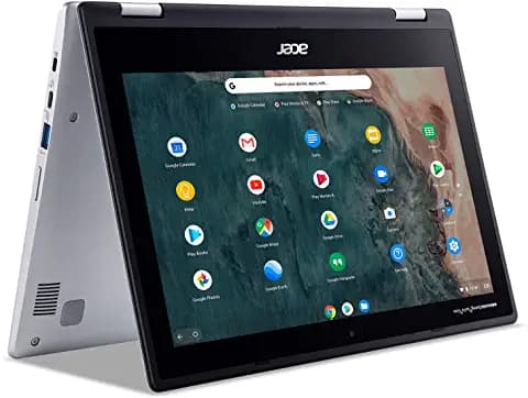 Acer Chromebook Spin 311 Convertible Laptop | Intel Celeron N4000 | 11.6 HD Touch Corning Gorilla Glass Display | 4GB